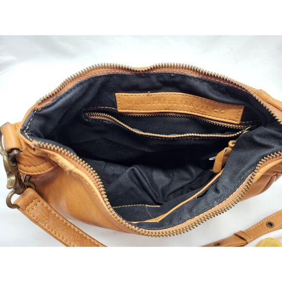 Wanderer Santorini Leather Crossbody - Picture 8 of 10